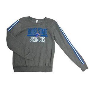 Boise State Broncos Unisex Size Medium Gray Long Sleeve‎ Sweater